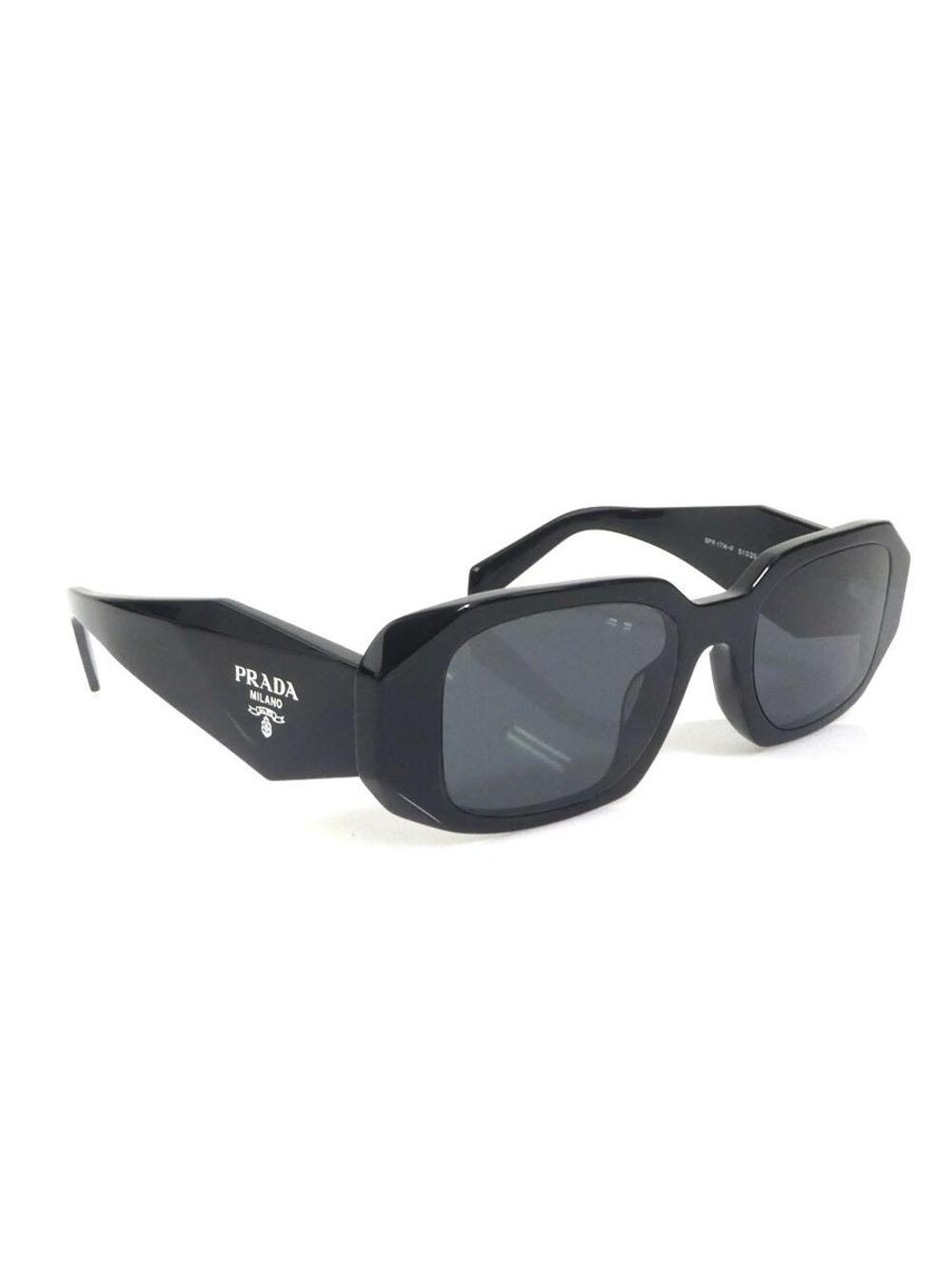 Auth Prada Sunglasses Black/Silver #351613P22B